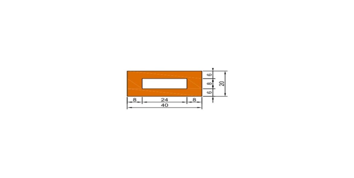 Hollow Strip Profile