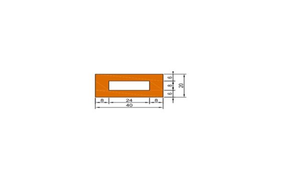 Hollow Strip Profile